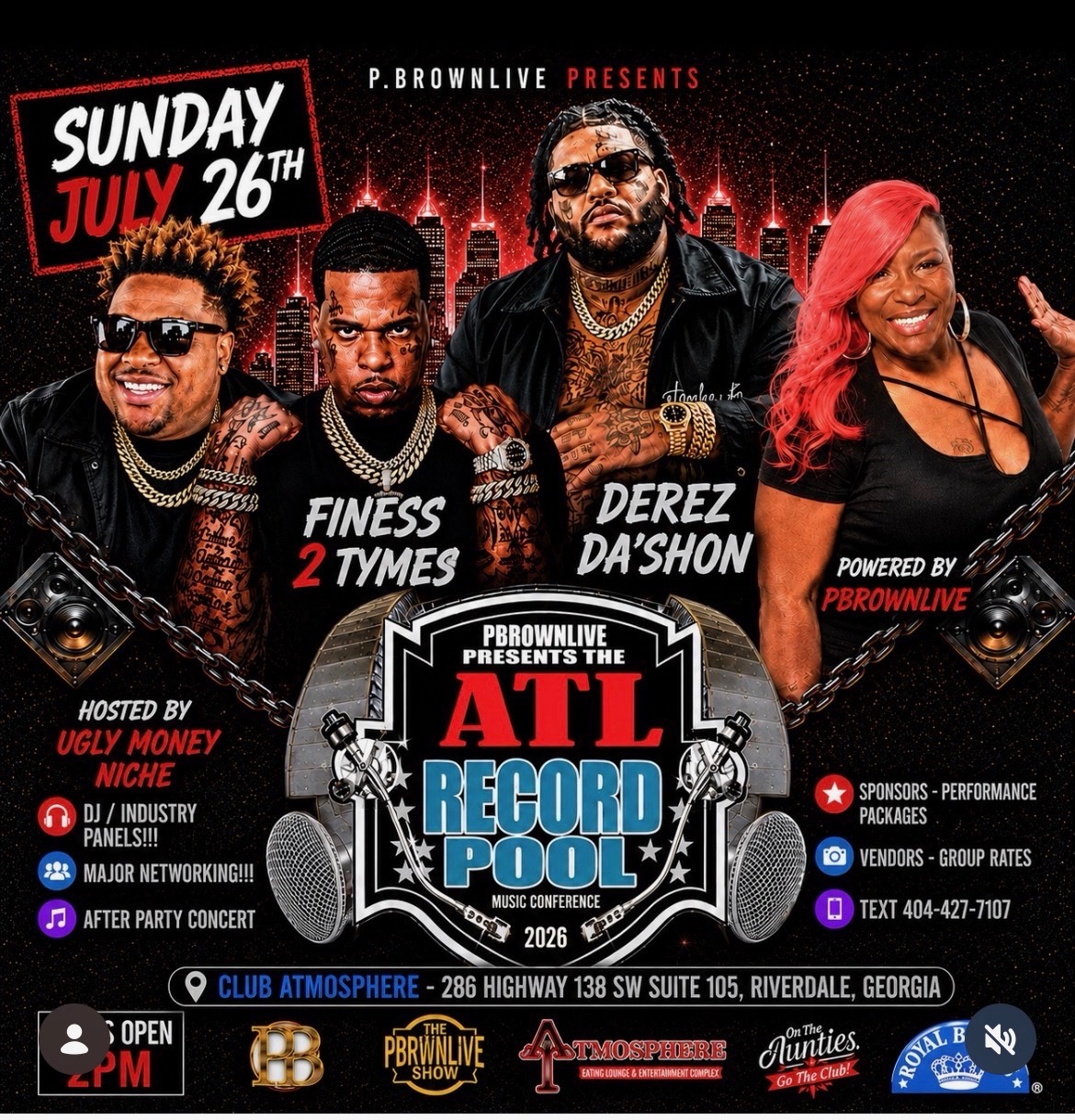 ATL Record Pool 2026 powered by P Brown Live